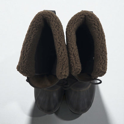 SOREL 1964 Pack Nylon Snow Boots, Size 26cm, Brown, Waterproof, with Removable Felt Lining, NM1440-231