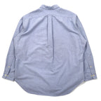 Ralph Lauren 90s Oxford Button-Down Shirt, XL, Blue, Cotton, Classic Fit, Small Pony Embroidery
