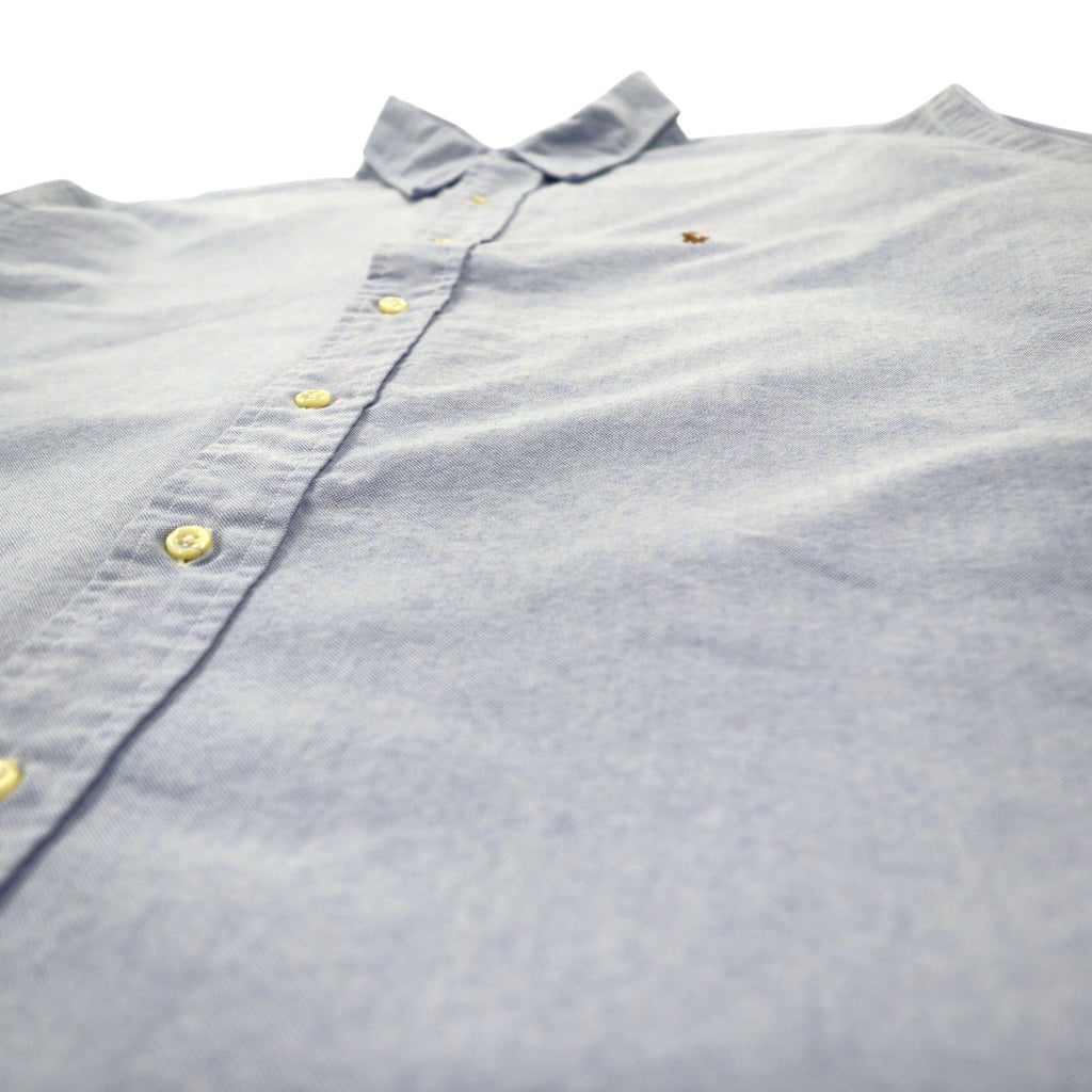 Ralph Lauren 90s Oxford Button-Down Shirt, XL, Blue, Cotton, Classic Fit, Small Pony Embroidery