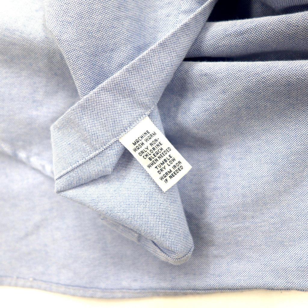 Ralph Lauren 90s Oxford Button-Down Shirt, XL, Blue, Cotton, Classic Fit, Small Pony Embroidery