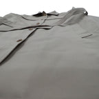 BLUE FLAG (SANYO) Stand collar trench coat L Beige Polyester Belted Made in Japan
