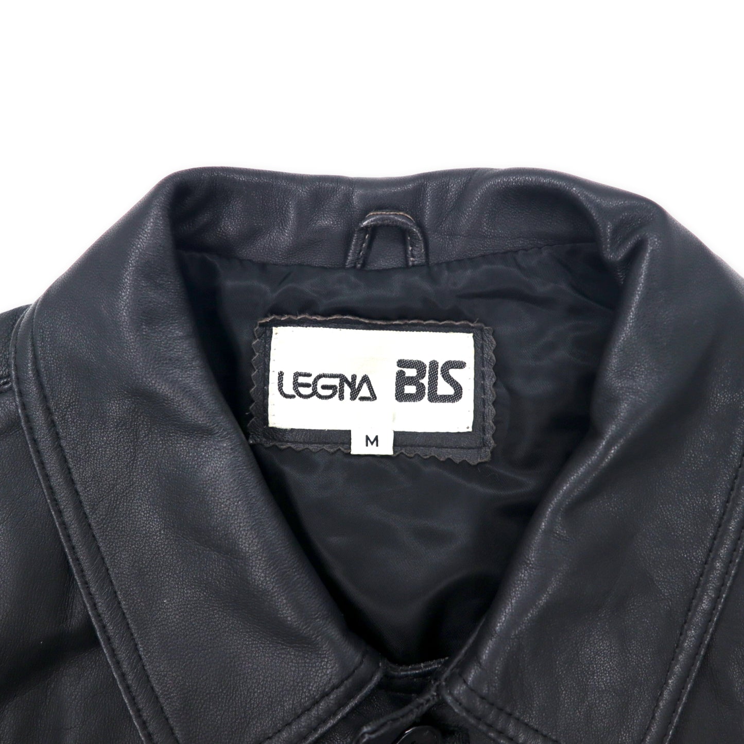 美品 レディース LEGNA BIS レザージャケット 黒 7 - ジャケット