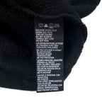 HARLEY DAVIDSON Half-Zip Fleece Jacket L Black Polyester Back Logo
