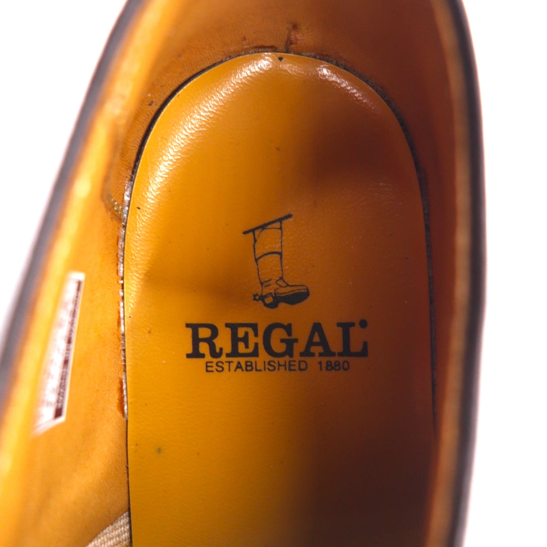 REGAL Plain Toe Dress Shoes 25cm Brown Leather Suitable for Snowy Roads COROBANSHO E6 H4035A Y483 Made in Japan