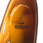 REGAL Plain Toe Dress Shoes 25cm Brown Leather Suitable for Snowy Roads COROBANSHO E6 H4035A Y483 Made in Japan