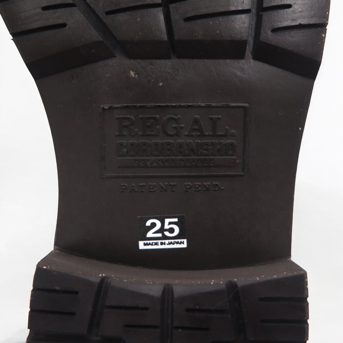 REGAL Plain Toe Dress Shoes 25cm Brown Leather Suitable for Snowy Roads COROBANSHO E6 H4035A Y483 Made in Japan