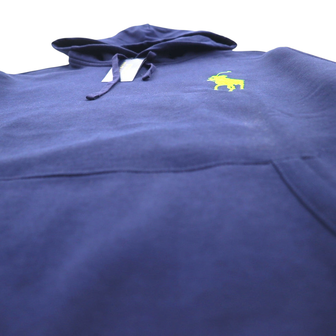 Polo Ralph Lauren Big Pony Pullover Hoodie, Size L, Navy, Kangaroo Pocket, Unused