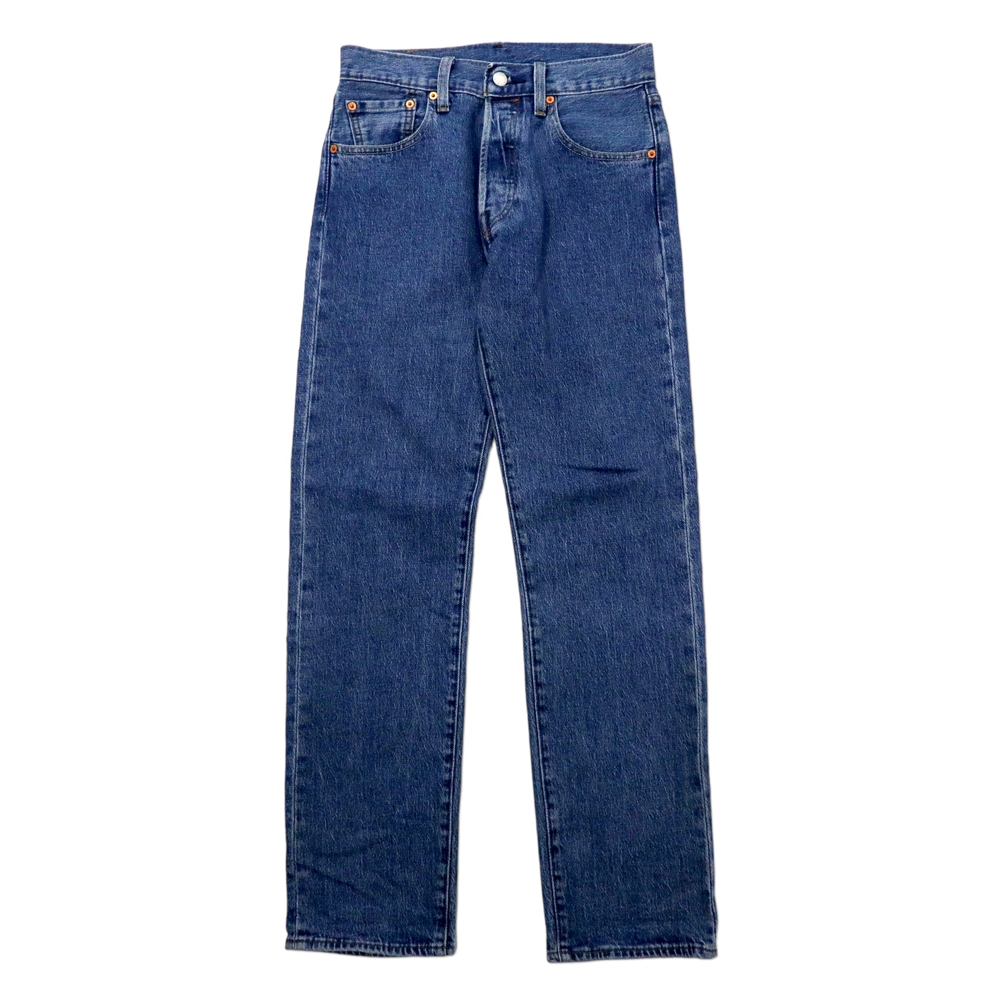 Levi's 501(R) '93 レギュラーストレート BASIL FLAT デニムパンツ 28 170/72A ブルー ストレッチ ビッグE 79830-0009