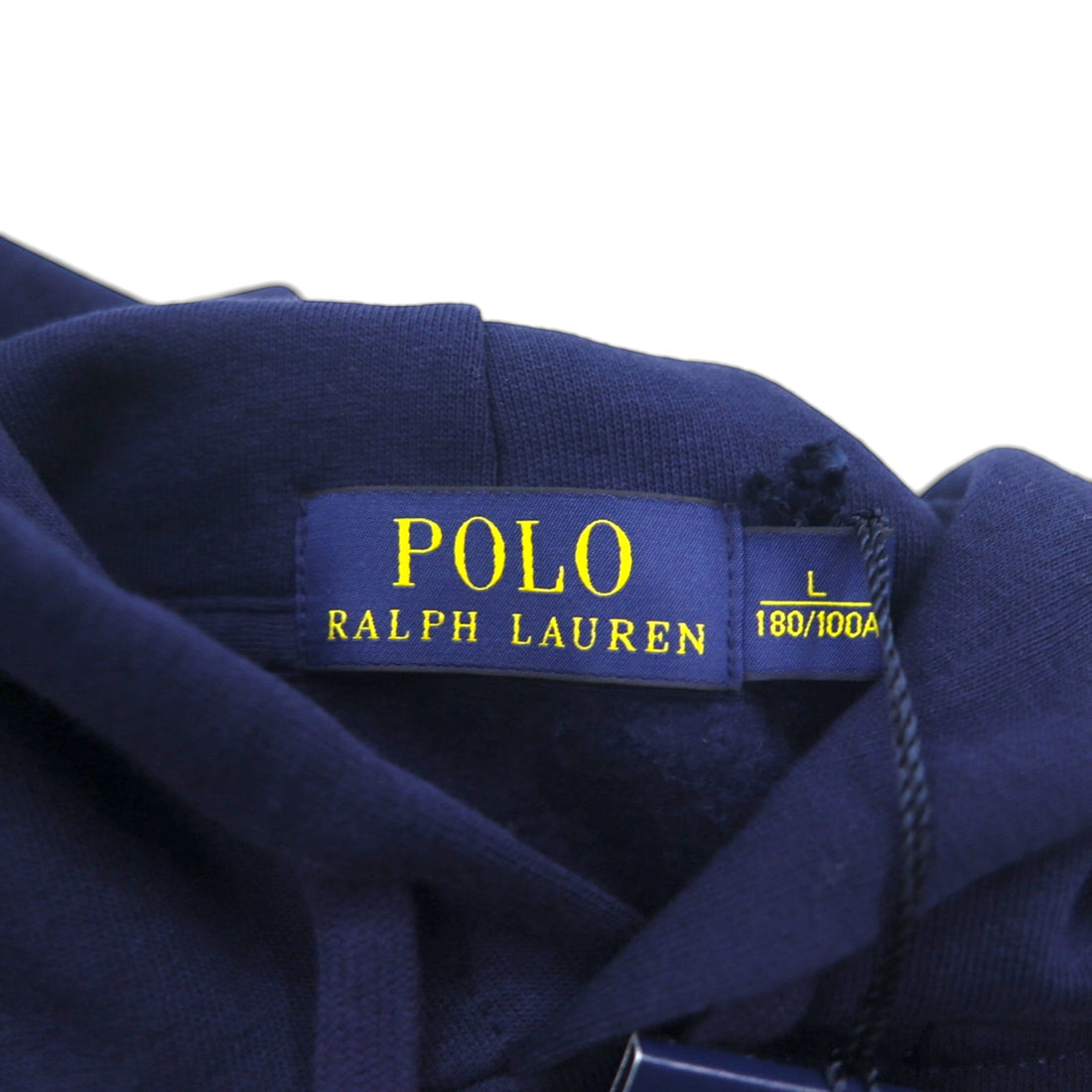 Polo Ralph Lauren Big Pony Pullover Hoodie, Size L, Navy, Kangaroo Pocket, Unused