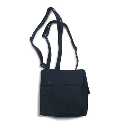 Dutch Army Roll Top Shoulder Bag Navy Canvas Deadstock Unused