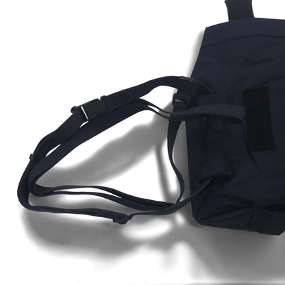 Dutch Army Roll Top Shoulder Bag Navy Canvas Deadstock Unused