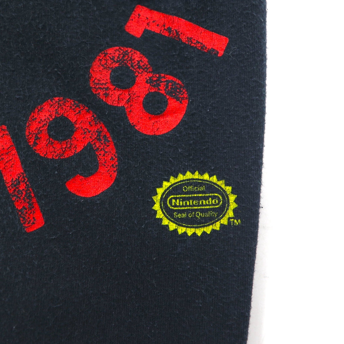 Nintendo 任天堂 オフィシャル THE ORIGINAL SINCE 1981 Tシャツ 2XL ブラック スーパーマリオ キャラクタープリント