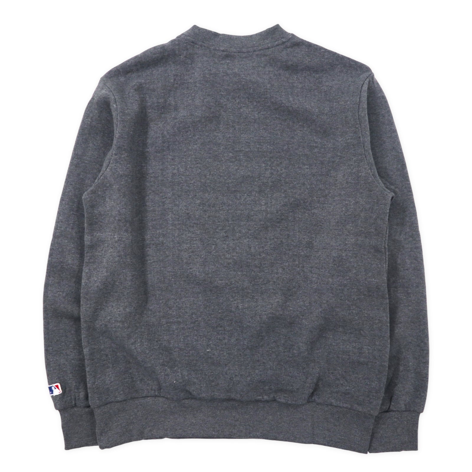 MAJOR LEAGUE BASEBALL MLB New York Yankees Sweatshirt Setup L Gray  Polyester Cotton NEW YORK YANKEES Logo Print RELAXING WEAR UNUSED – 日本然リトテ