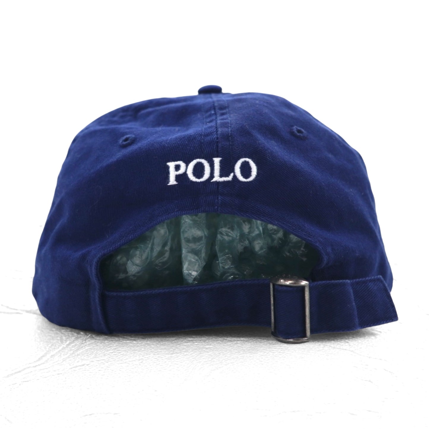 POLO RALPH LAUREN ビッグポニー 6パネルキャップ FREE ベルト ネイビー コットン