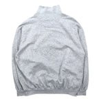90s GEAR FOR SPORTS High Neck Sweatshirt L Grey Cotton Print Fighter JOINT ENDEAVOR