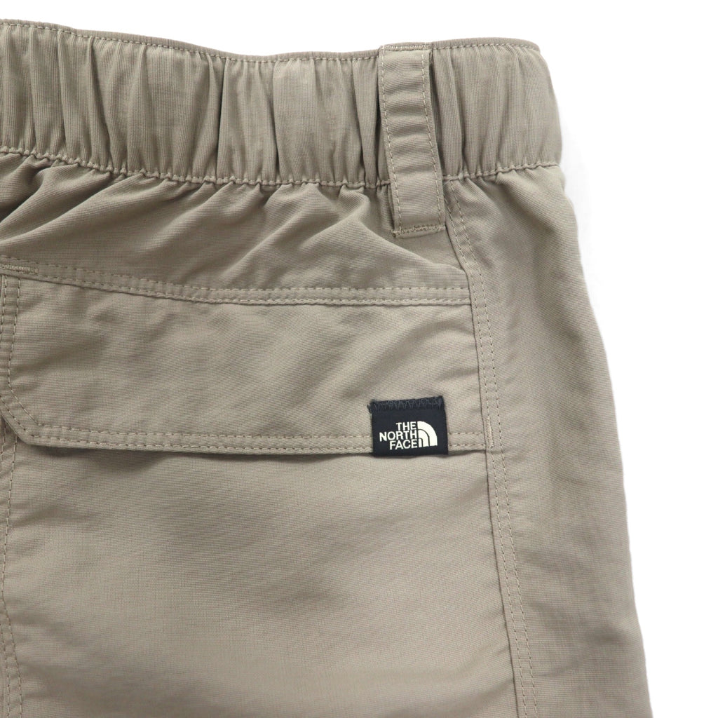 THE NORTH FACE Outdoor 2-Way Convertible Cargo Pants, Size M, Beige, Nylon, US Standard, AJFB