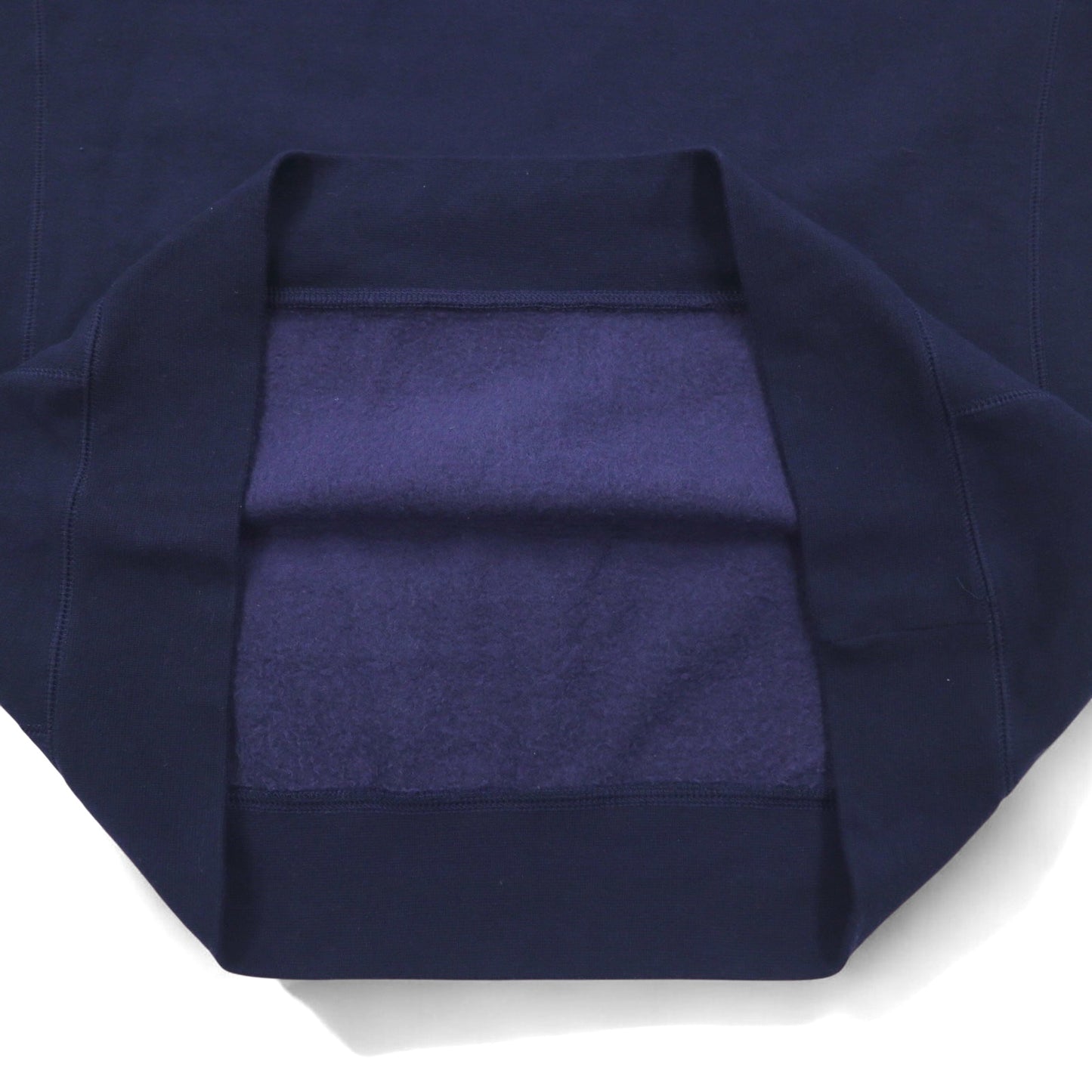 Champion elite 前V スウェット XL ネイビー コットン 裏起毛 スクリプトロゴ