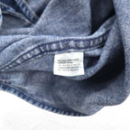 DOCKERS (Levi's) 90s Denim Button-Down Shirt, Size XL, Indigo Blue, Khakiware BASIC DENIM