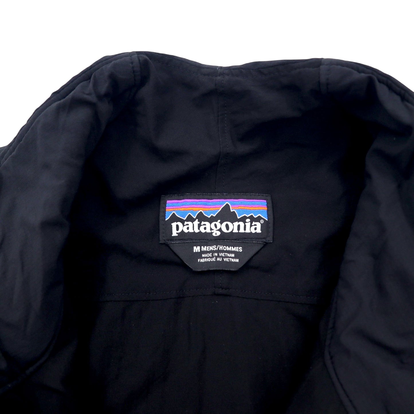 patagonia インサレーションジャケット ナノエアジャケット XL ブラック ナイロン ロゴ キルティング FIRE BALL 84250SP16