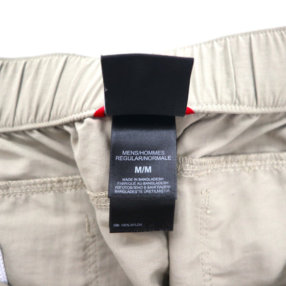 THE NORTH FACE アウトドア 2WAY コンバーチブル カーゴパンツ ショートパンツ M ベージュ ナイロン US規格 AJFB