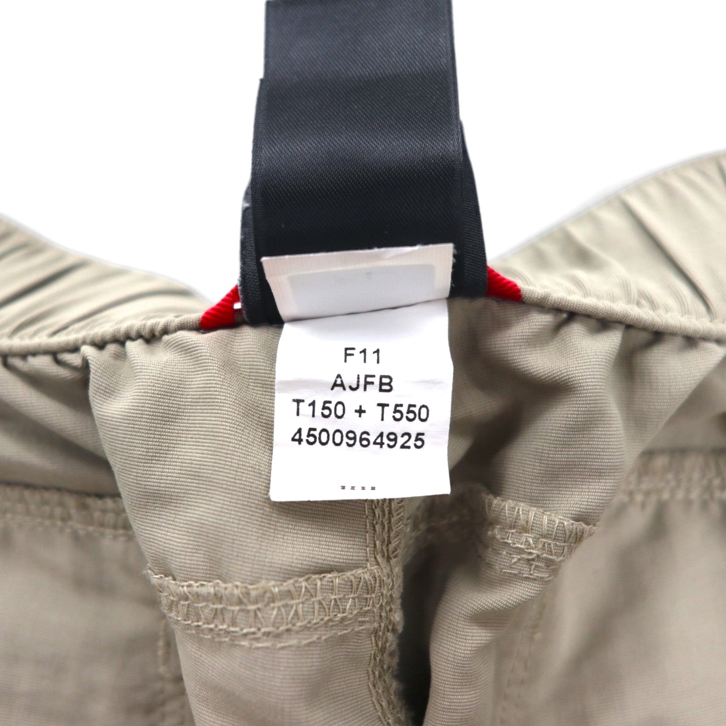 THE NORTH FACE アウトドア 2WAY コンバーチブル カーゴパンツ ショートパンツ M ベージュ ナイロン US規格 AJFB