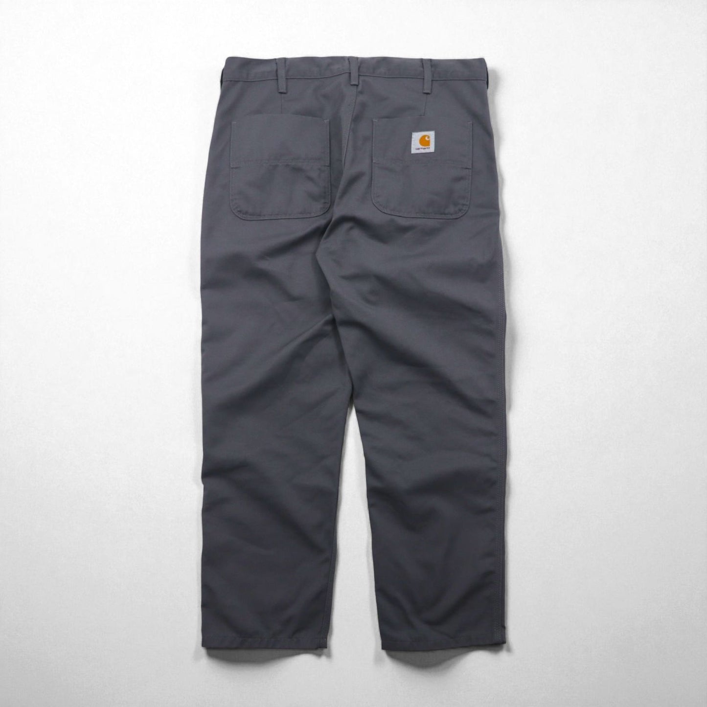 carhartt WIP タック チノパンツ ワークパンツ L グレー ポリエステル ABBOTT PANT I025813 プリーツ