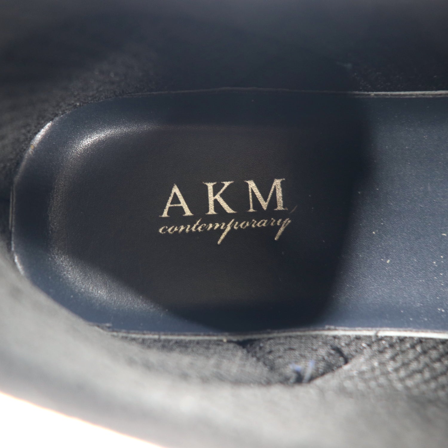 AKM Contemporary(エイケイエム)メッシュレザースニーカー（本革）