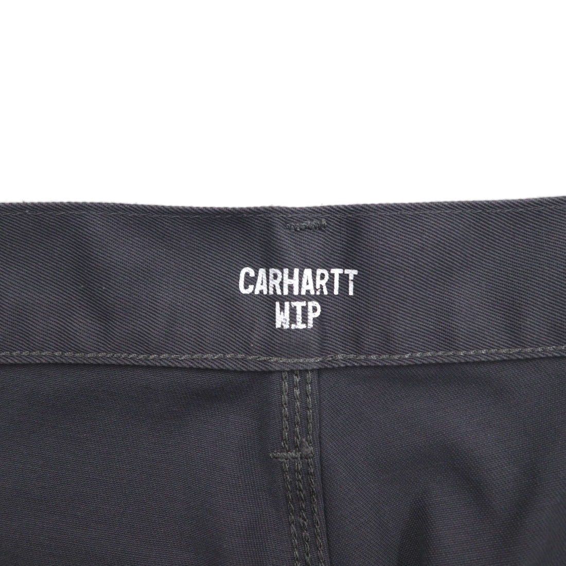 carhartt WIP タック チノパンツ ワークパンツ L グレー ポリエステル ABBOTT PANT I025813 プリーツ