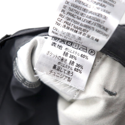 carhartt WIP タック チノパンツ ワークパンツ L グレー ポリエステル ABBOTT PANT I025813 プリーツ