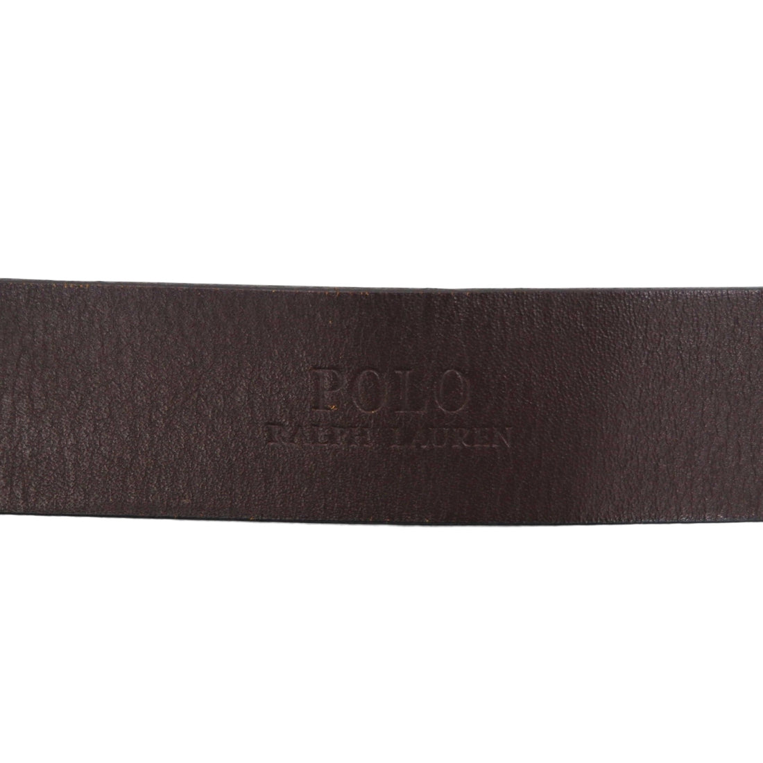 Polo Ralph Lauren スエード ベルト イタリアンレザー ブラウン ゴールド バックル 1326