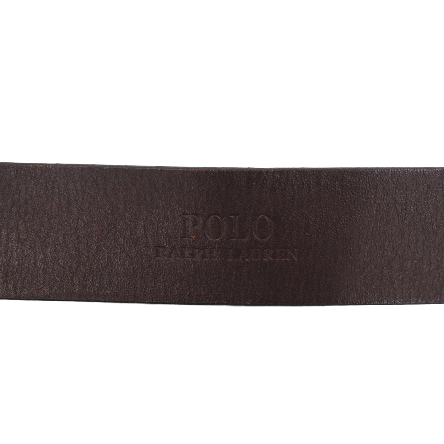 Polo Ralph Lauren スエード ベルト イタリアンレザー ブラウン ゴールド バックル 1326