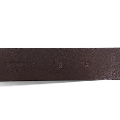 Polo Ralph Lauren スエード ベルト イタリアンレザー ブラウン ゴールド バックル 1326