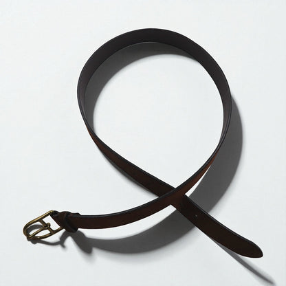 Polo Ralph Lauren スエード ベルト イタリアンレザー ブラウン ゴールド バックル 1326