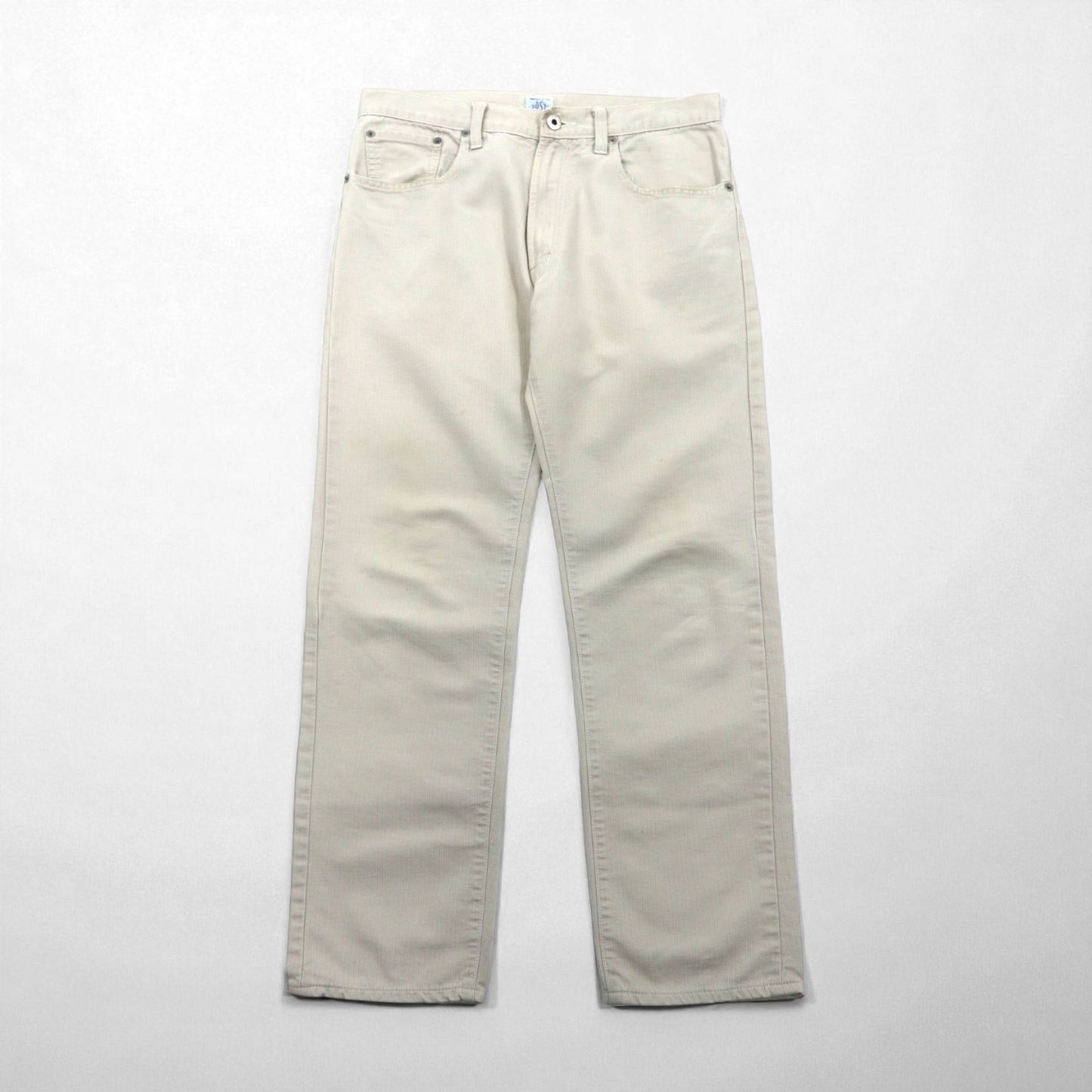 POST OVERALLS ( POST O’ALLS ) USA製 コーデュロイ チノパンツ ワークパンツ M ベージュ TALONジップ 5ポケット