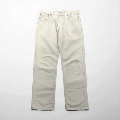 POST OVERALLS ( POST O’ALLS ) USA製 コーデュロイ チノパンツ ワークパンツ M ベージュ TALONジップ 5ポケット