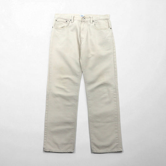 POST OVERALLS ( POST O’ALLS ) USA製 コーデュロイ チノパンツ ワークパンツ M ベージュ TALONジップ 5ポケット