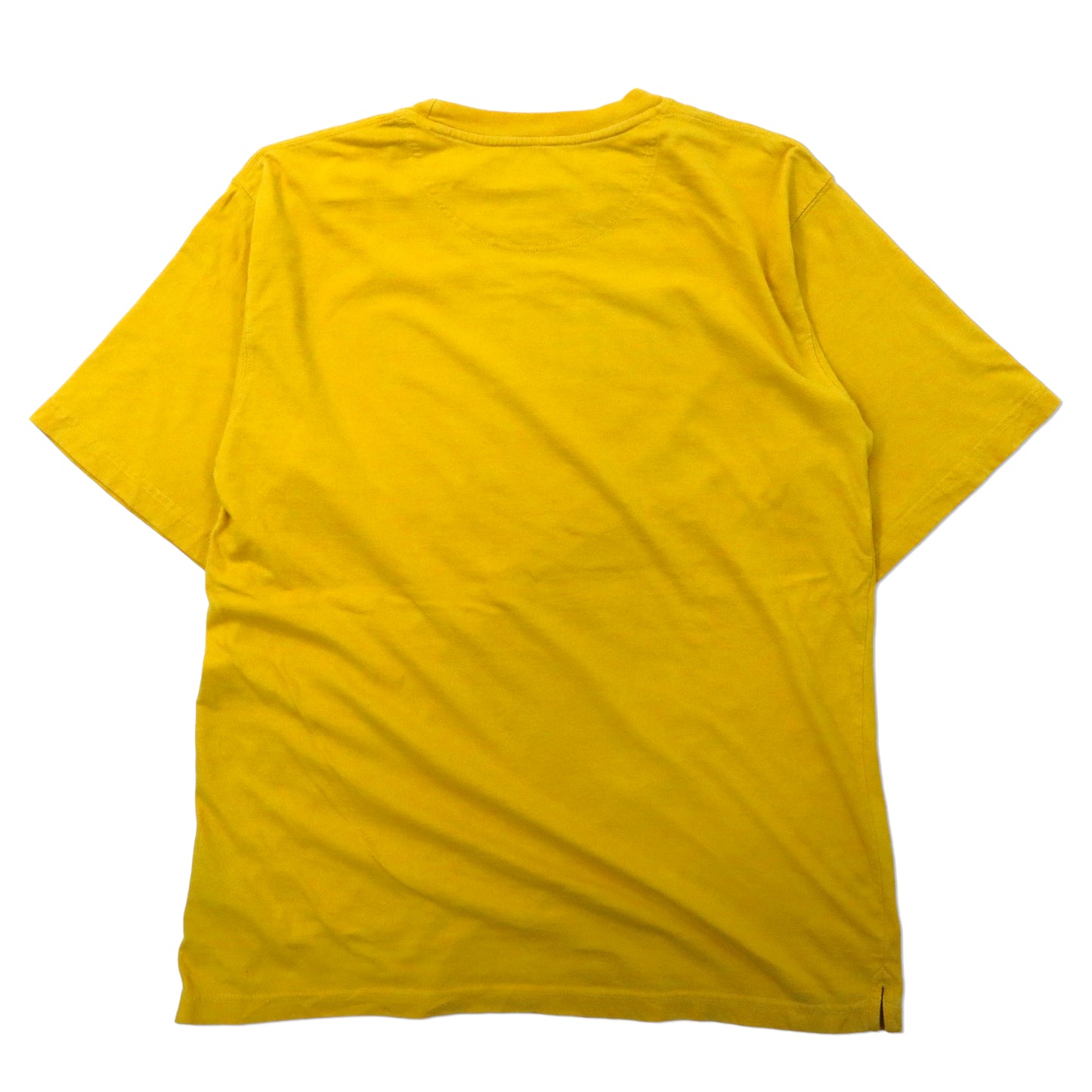 ビッグサイズ カレッジプリントTシャツ L イエロー コットン CHATTANOOGA MOCS パキ綿
