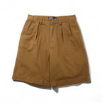 Polo by Ralph Lauren 90s Tyler Short Polo Chinos, 2-pleat Short Chino Pants, Size M, Beige, Cotton