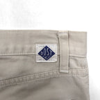 POST OVERALLS ( POST O’ALLS ) USA製 コーデュロイ チノパンツ ワークパンツ M ベージュ TALONジップ 5ポケット