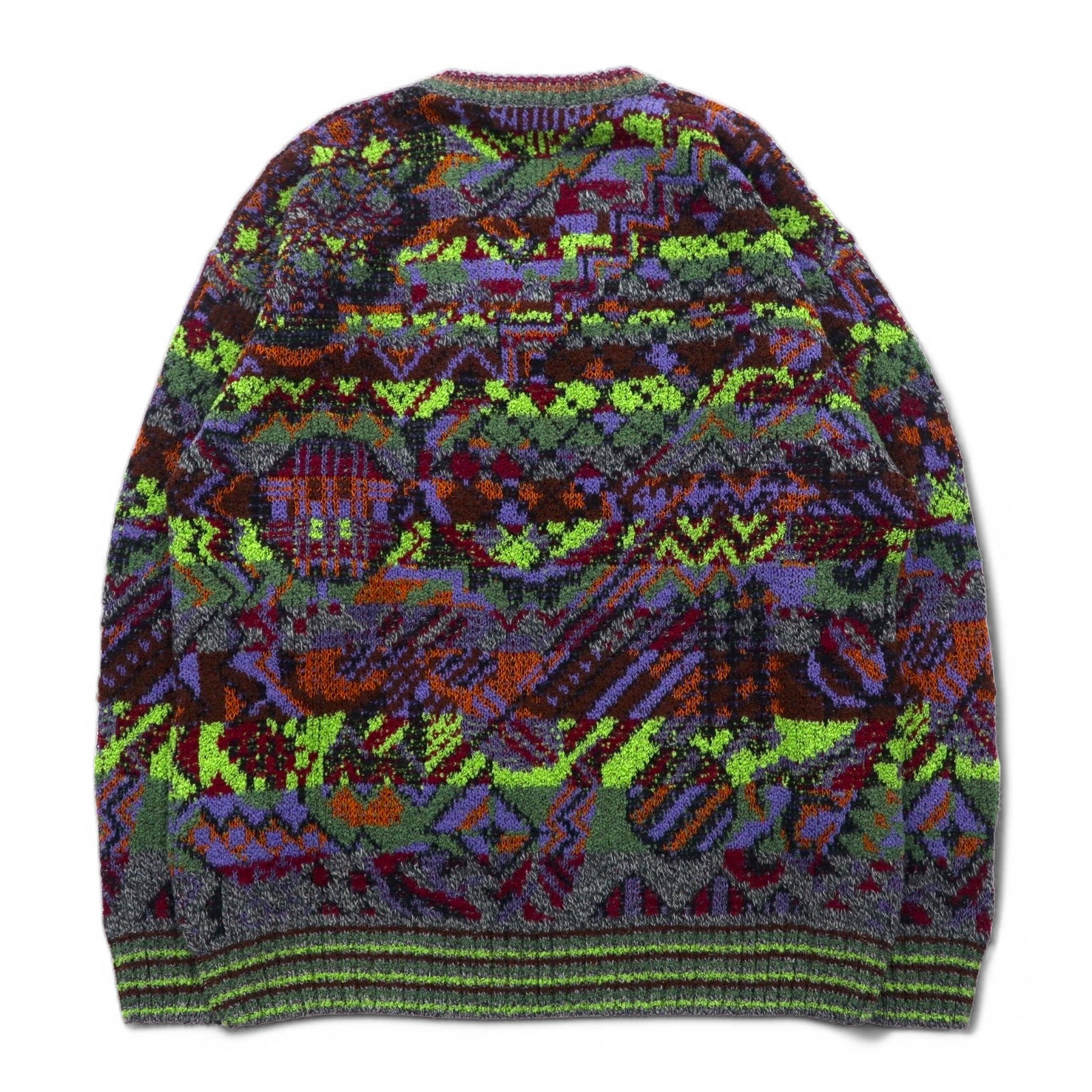 新しい季節 Settembre di Fantasie Italy jacquard patterned 90's Made トップス