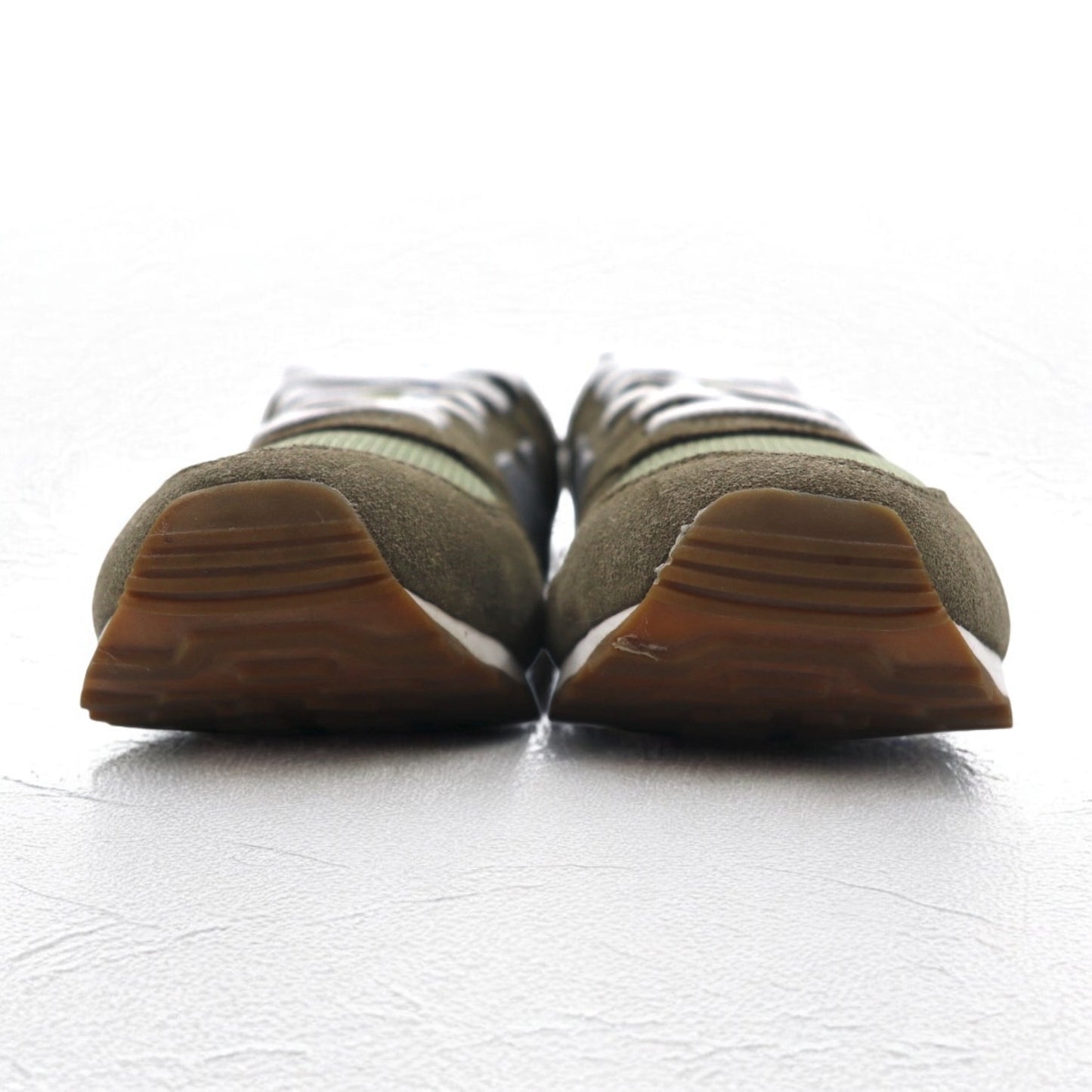 new balance 373 スエード スニーカー 27cm カーキ メッシュ ML373MN2