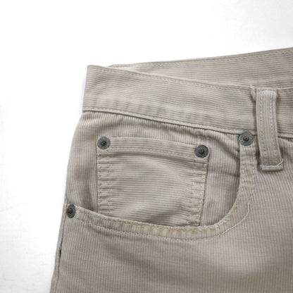 POST OVERALLS ( POST O’ALLS ) USA製 コーデュロイ チノパンツ ワークパンツ M ベージュ TALONジップ 5ポケット