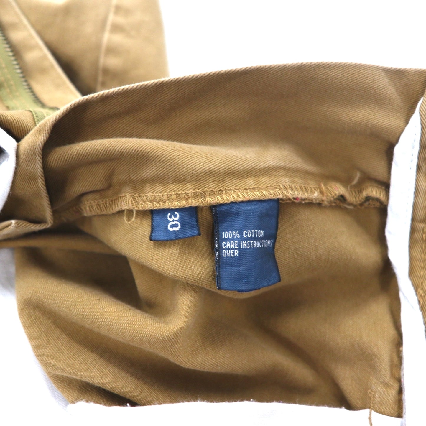 Polo by Ralph Lauren 90年代 TYLER SHORT ポロチノ 2タック ショート チノパンツ M ベージュ コットン