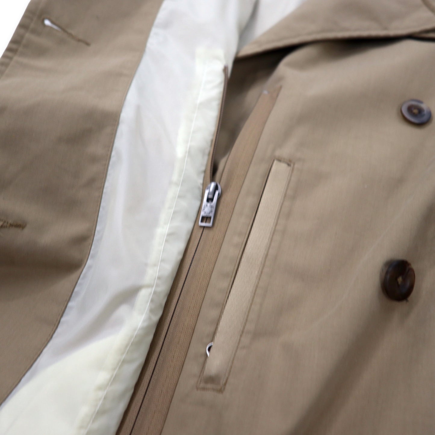 THE NORTH FACE Alpha Dry Dry High Event COAT S Beige Polyester Cotton 65/35  Cross Waterproof and moat
