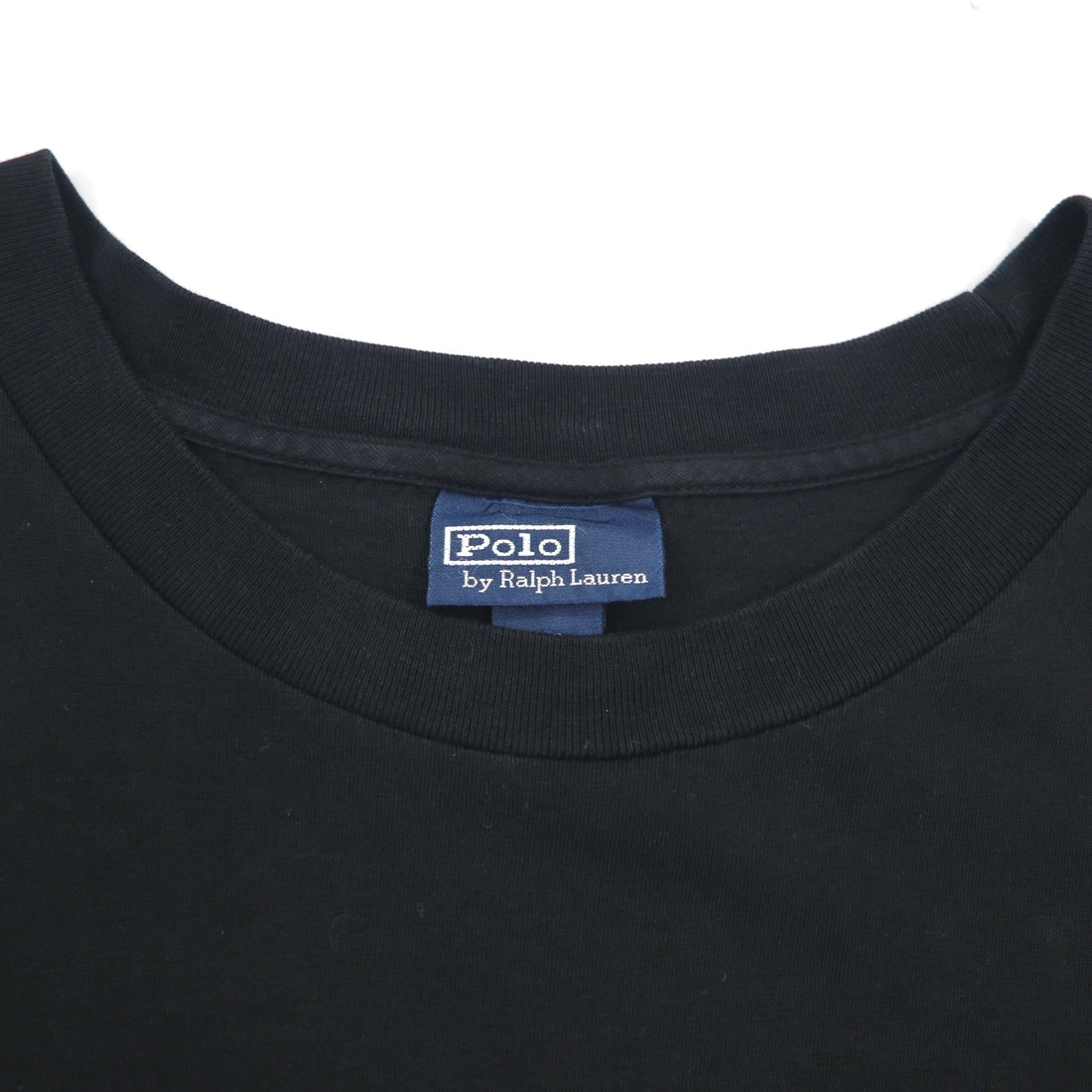 Polo by Ralph Lauren 90年代 ポケット Tシャツ ポケT 3XL TALL ブラック スモールポニー刺繍 ホンジュラス製