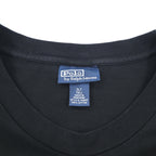 Polo by Ralph Lauren 90年代 ポケット Tシャツ ポケT 3XL TALL ブラック スモールポニー刺繍 ホンジュラス製