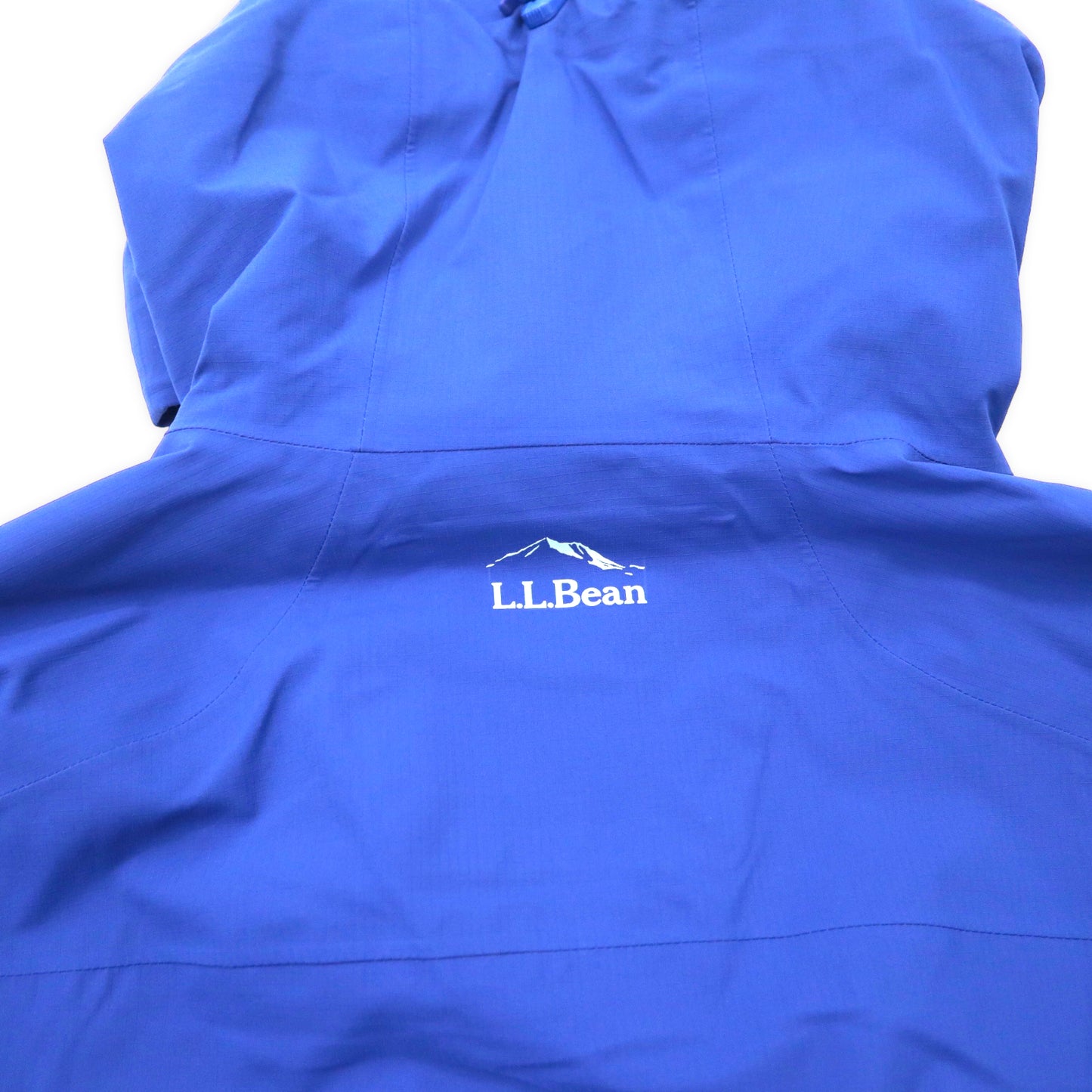 L.L.Bean クレスタ ストレッチ レイン ジャケット M ブルー ナイロン 防水 Cresta Stretch Rain Jacket 509013 未使用品