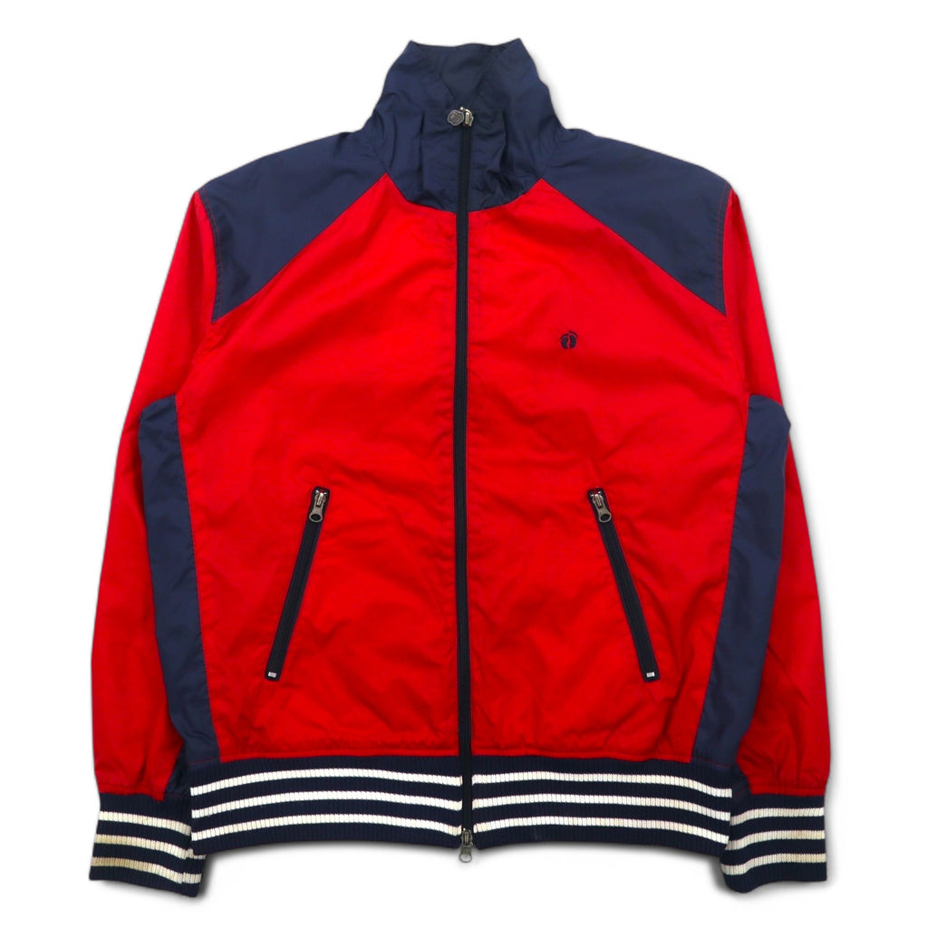 HANG TEN 00s Nylon Jacket Track Jacket Jersey L Red One Point Logo Embroidery