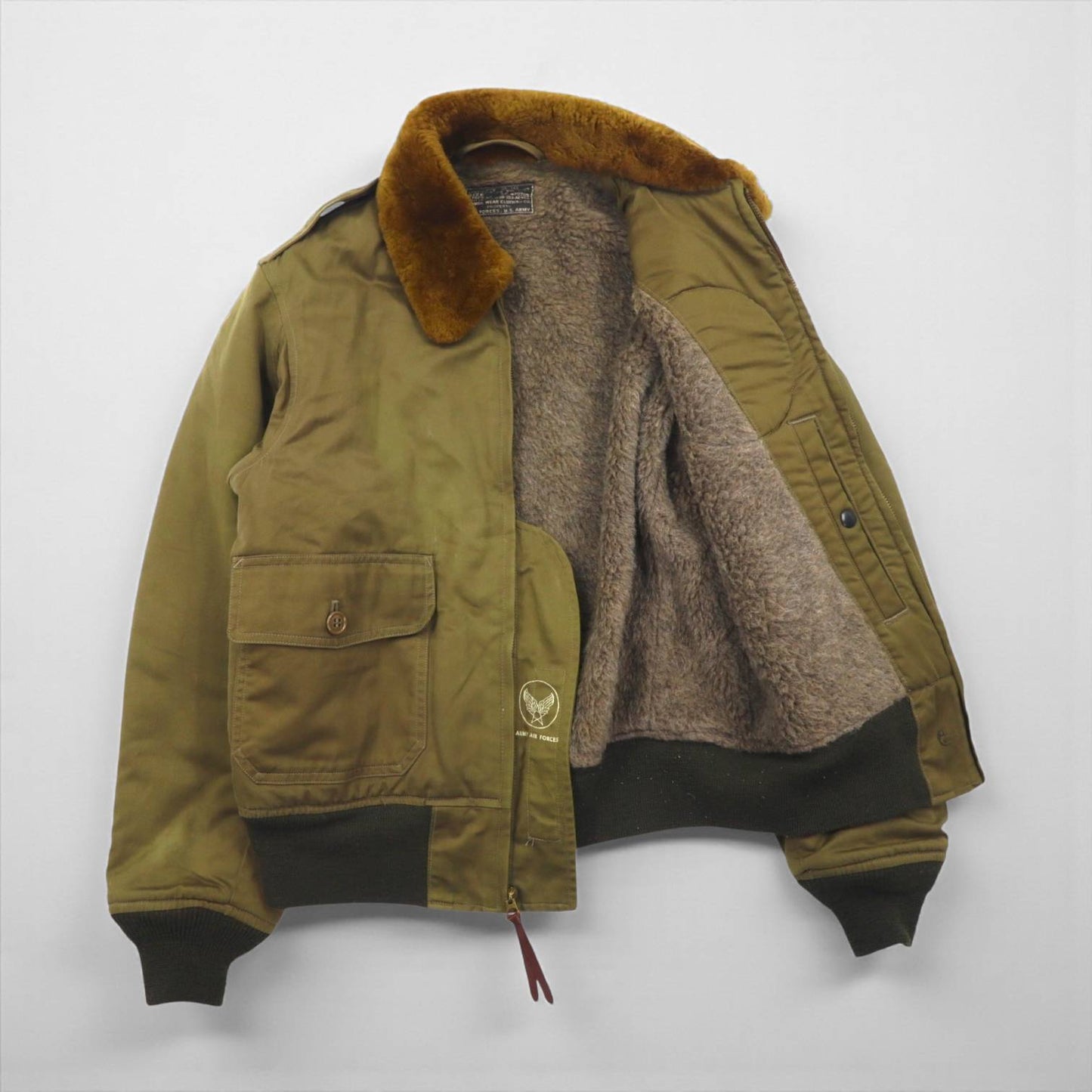 Buzz Rickson's ( 東洋エンタープライズ ) B-10 フライトジャケット M カーキ コットン ROUGH WEAR CLOTHING CO. BR11133