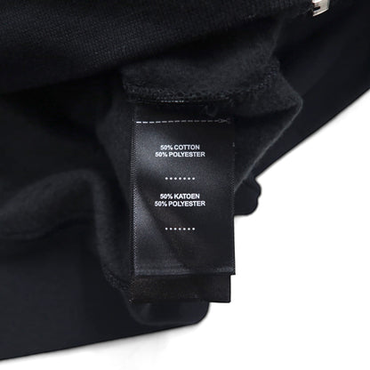 HARLEY DAVIDSON ジップパーカー XL ブラック コットン 両面プリント